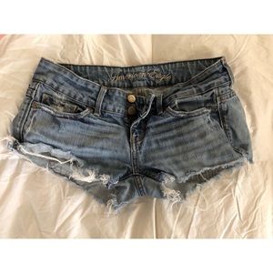 American eagle jean shorts